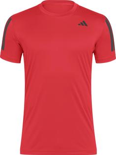 adidas Club Tennisshirt Herren semi lucid red