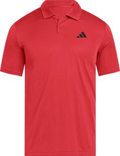 adidas Club Tennis Polo Herren semi lucid red