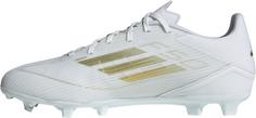 Rückansicht von adidas F50 LEAGUE FG/MG Fußballschuhe Herren ftwr white-gold met.-ftwr white