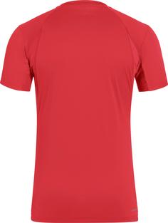 Rückansicht von adidas Club Tennisshirt Herren semi lucid red