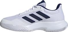 Rückansicht von adidas Game Spec 2 Tennisschuhe Herren ftwr white-dark blue-ftwr white