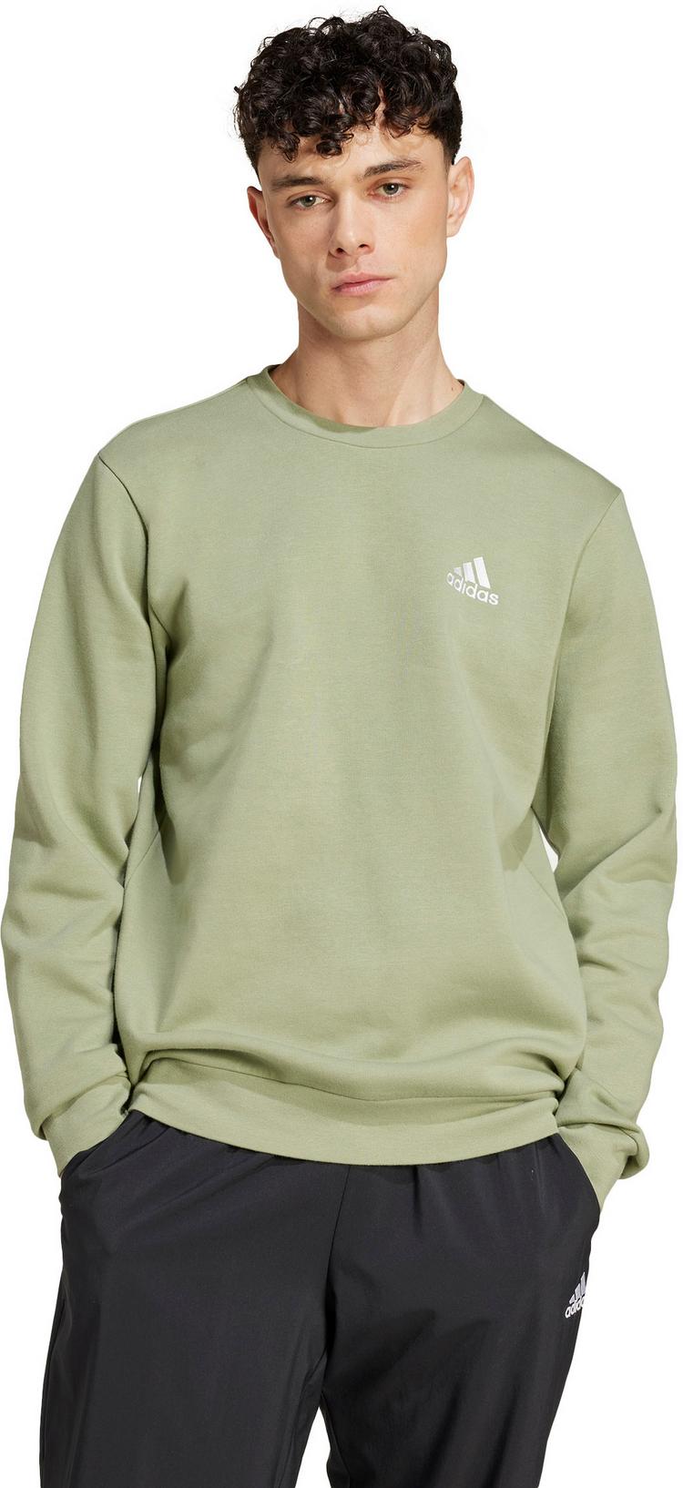 adidas adidas Essentials Feelcozy Sweatshirt Herren - tent green - 0 | SportScheck