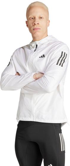 Rückansicht von adidas OWN THE RUN Laufjacke Herren white