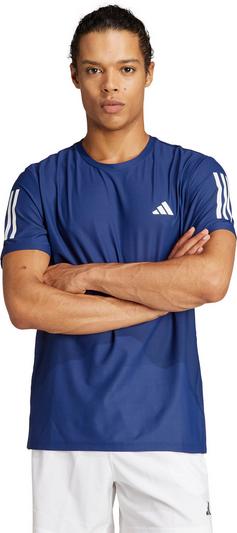 Rückansicht von adidas OWN THE RUN Funktionsshirt Herren dkblue