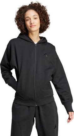 Rückansicht von adidas All Szn Sweatjacke Damen black