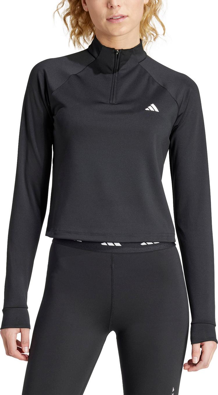 adidas adidas TR-ES 1/4ZIP Funktionsshirt Damen - black - 3 | SportScheck
