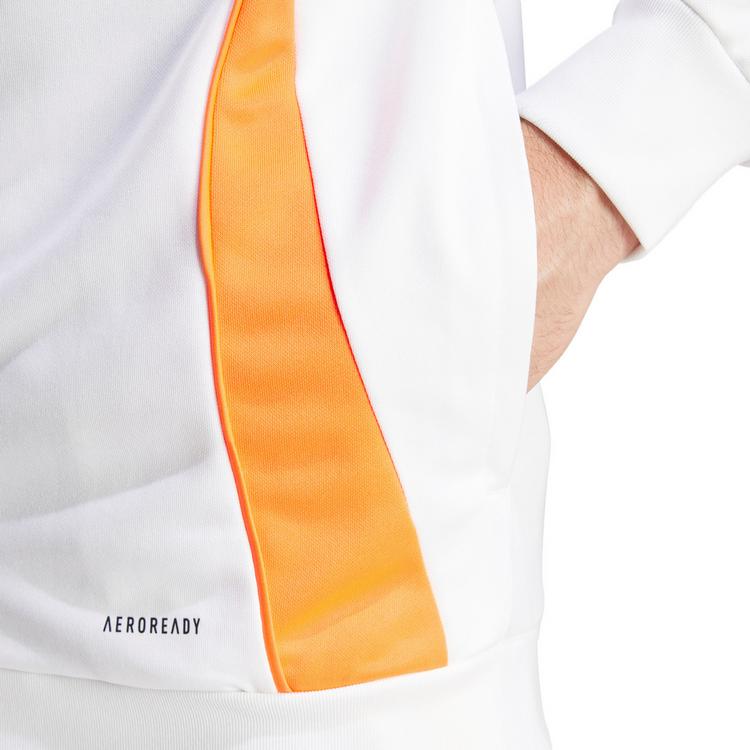 adidas adidas Tiro24 Trainingsjacke Herren - white-app solar red-lucid blue - 5 | SportScheck