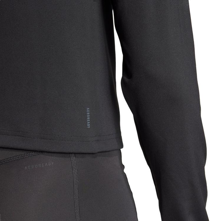 adidas adidas TR-ES 1/4ZIP Funktionsshirt Damen - black - 5 | SportScheck