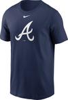 Nike MLB Atlanta Braves T-Shirt Herren - midnight navy