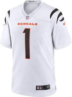 Nike Cincinnati Bengals Ja'Marr Chase 1 American Football Trikot Herren white