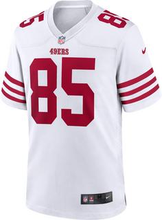 Nike San Francisco 49ers George Kittle 85 American Football Trikot Herren white