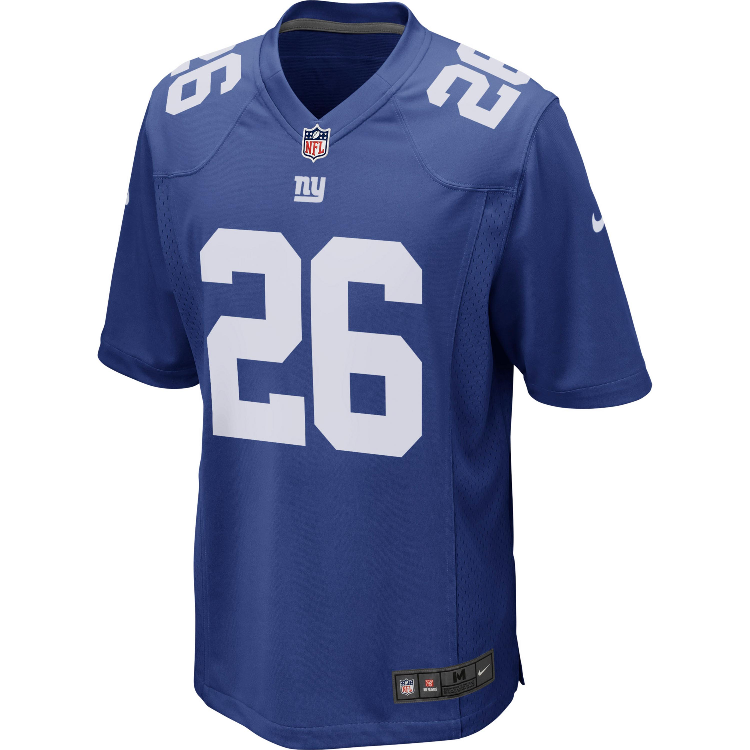 Nike New York Giants Saquon Barkley 26 Spielertrikot Herren
