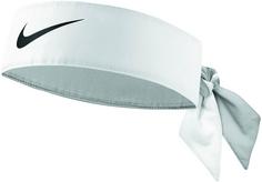 Nike Premier Head Tie Stirnband white-black
