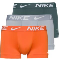 Nike DRI-FIT ESSENTIAL MICRO Boxershorts Herren safety orange-wlf gry-vintage grn