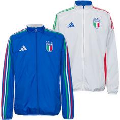 adidas Italien EM24 Trainingsjacke Herren blue-white