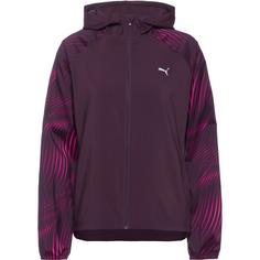 PUMA RUN FAVORITE AOP Laufjacke Damen midnight plum-aop