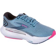 Rückansicht von Brooks Glycerin GTS 21 Laufschuhe Damen moroccan blue-aqua-pink