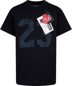 Nike AIR JORDAN NEW WITH TAGS T-Shirt Kinder black