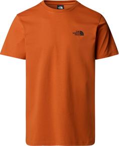 The North Face SIMPLE DOME T-Shirt Herren earthen copper