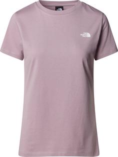 The North Face SIMPLE DOME T-Shirt Damen purple chalk