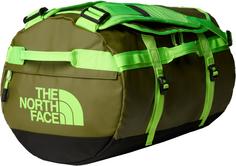 The North Face BASE CAMP DUFFEL S Reisetasche Forest Olive-Safety Green