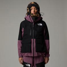 Rückansicht von The North Face Dragline Skijacke Damen tnf black-midnight mauv