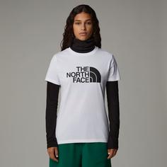 Rückansicht von The North Face EASY T-Shirt Damen tnf white