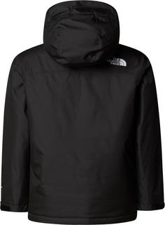 Rückansicht von The North Face SNOWQUEST Skijacke Kinder tnf black