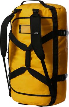 Rückansicht von The North Face BASE CAMP DUFFEL XL Reisetasche Summit Gold-TNF Black-N