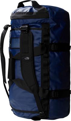 Rückansicht von The North Face BASE CAMP DUFFEL M Reisetasche Summit Navy-TNF Black-N