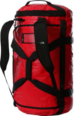 Rückansicht von The North Face BASE CAMP DUFFEL L Reisetasche TNF Red-TNF Black-NPF