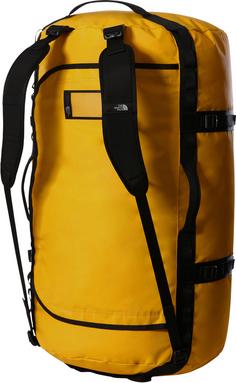 Rückansicht von The North Face BASE CAMP DUFFEL XXL Reisetasche Summit Gold-TNF Black-N