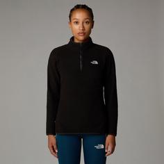 Rückansicht von The North Face 100 GLACIER Fleeceshirt Damen tnf black-npf