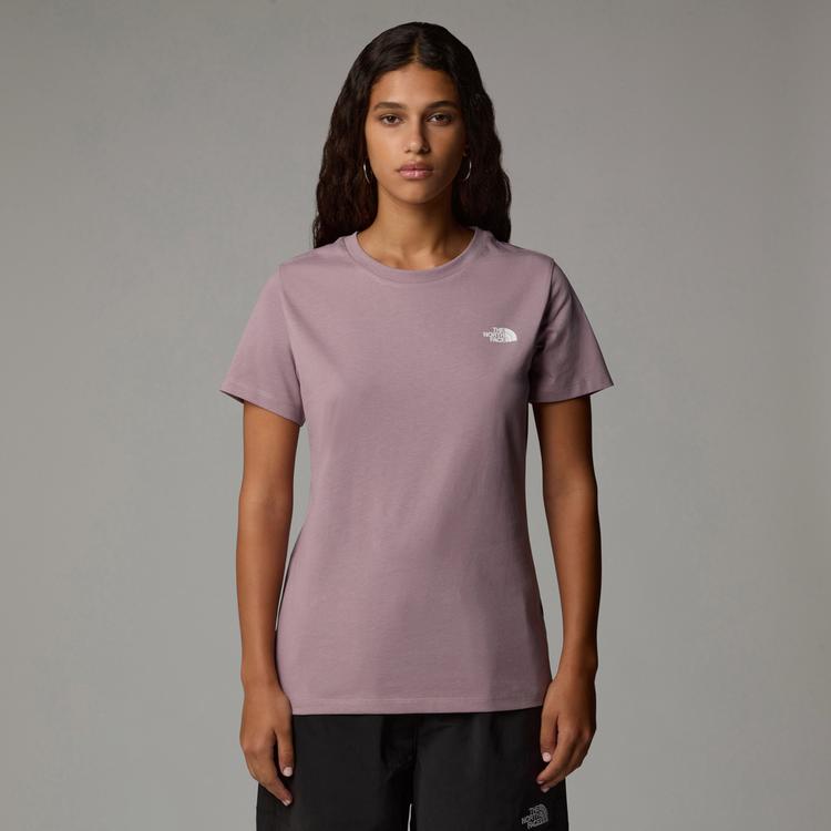 The North Face The North Face SIMPLE DOME T-Shirt Damen - purple chalk - 0 | SportScheck