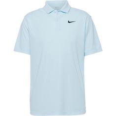 Nike Court Tennis Polo Herren glacier blue-black