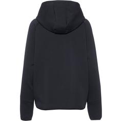 Rückansicht von Under Armour Unstoppable Kapuzenjacke Damen black