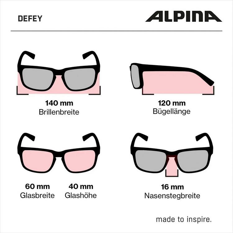 ALPINA ALPINA DEFEY Brille - black matt - 1 | SportScheck