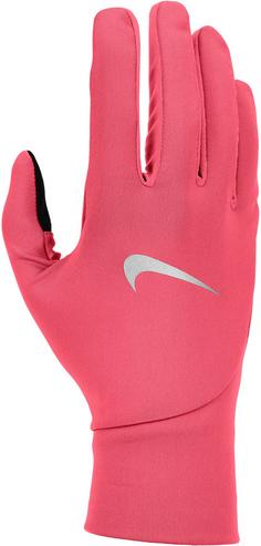 Nike PACER LIGHTWEIGHT RG Laufhandschuhe Damen aster pink-black-silver