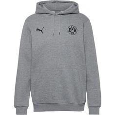 PUMA Borussia Dortmund Hoodie Herren medium gray heather