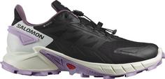 Salomon GTX SUPERCROSS 4 Multifunktionsschuhe Damen black-vanilla ice-orchid petal