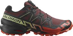 Salomon SPEEDCROSS 6 Trailrunning Schuhe Herren Rum Raisin/Cherry Tomato/Cognac