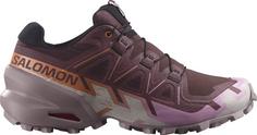 Salomon SPEEDCROSS 6 Trailrunning Schuhe Damen catawba grape-papaya-deauville mauve