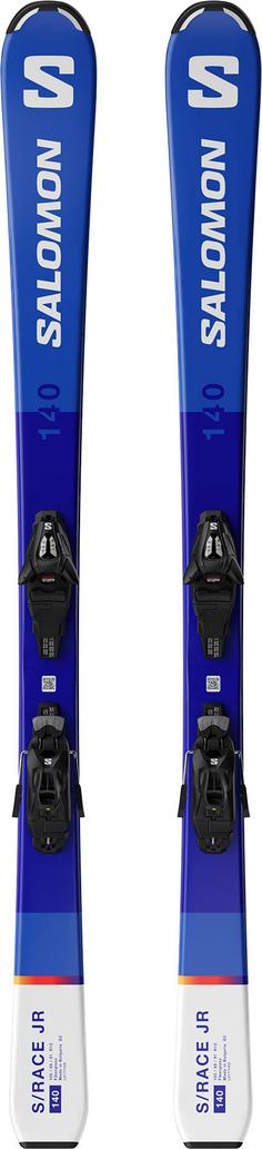 Salomon L S/RACE Jr S + C5 GW J75 24/25 Carving Ski Kinder blue-white