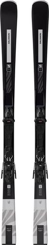 Salomon E S/MAX W X7 Ti + M10 GW L80 24/25 Carving Ski Damen - grey-white-black