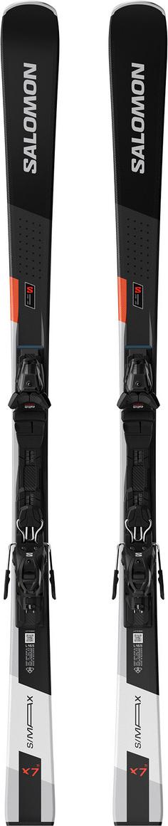 Salomon E S/MAX X7 Ti + M10 GW L80 24/25 Carving Ski black