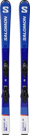 Salomon L S/RACE Jr M + C5 GW J75 24/25 Carving Ski Kinder - blue-white