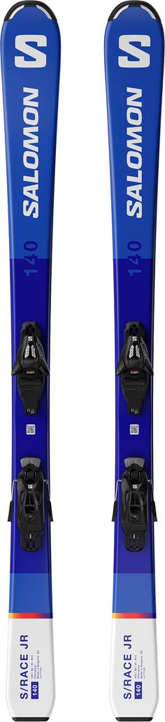 Salomon L S/RACE Jr M + C5 GW J75 24/25 Carving Ski Kinder blue-white