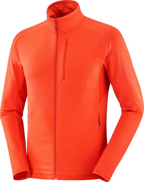Salomon ESSENTIAL LIGHTWARM Fleecejacke Herren