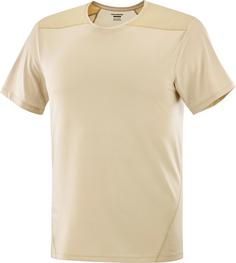 Salomon OUTLINE Funktionsshirt Herren white pepper