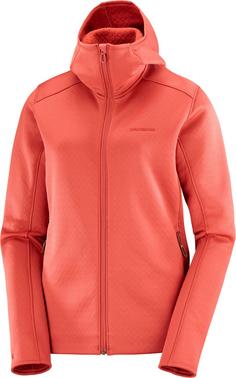 Salomon ESSENTIAL Fleecejacke Damen tandoori spice